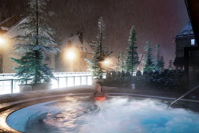 Jacuzzi exterior