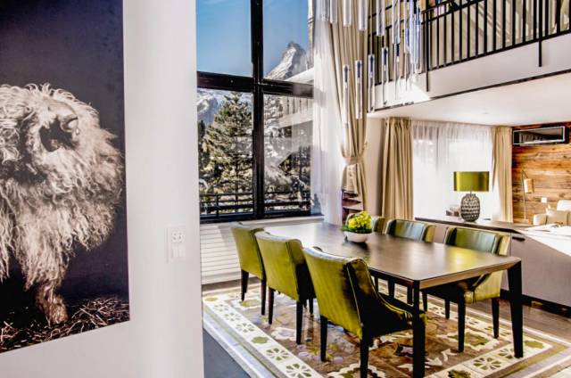Penthouse deluxe suite Matterhorn 