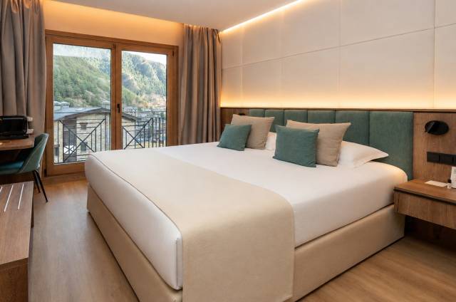 Quarto duplo premium vista montanha