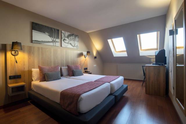 Quarto duplo vista exterior