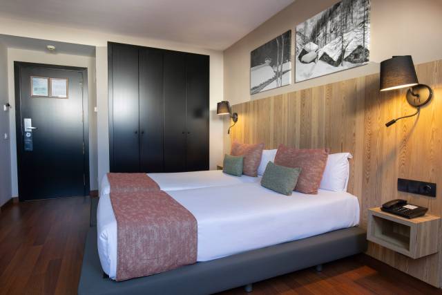 Quarto duplo vista exterior