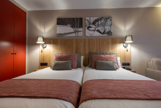 Quarto triplo vista interior