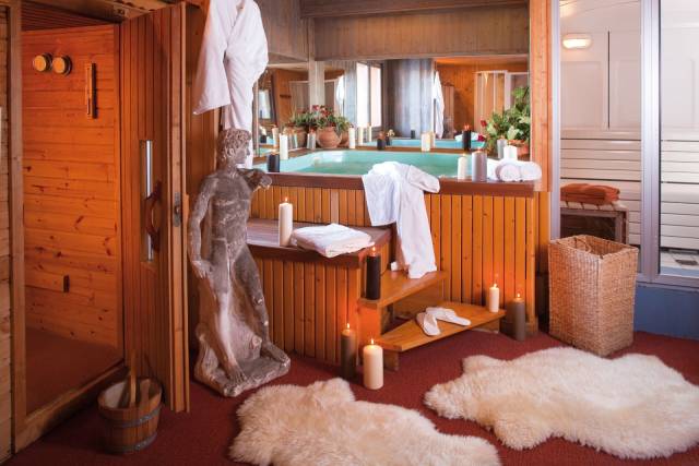Sauna e jacuzzi