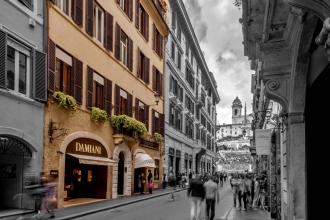 The View At The Spanish Steps