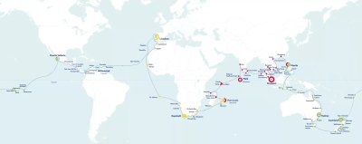 Volta ao Mundo desde Lisboa - 183 dias - Navio Vasco da Gama - Nicko Cruises - Só Cruzeiro - 2023 desde 31740€